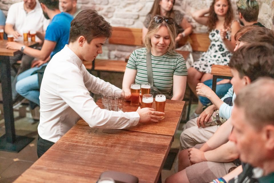 Prague: Czech Beer-Tasting Experience with Snacks - Logistics that matter: no pickup, meeting point, and pacing