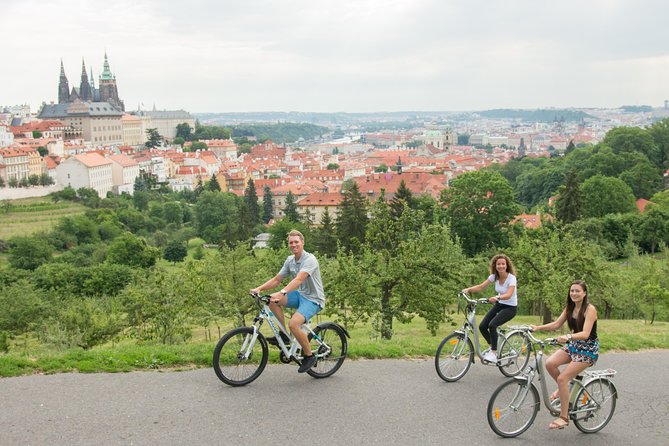 Prague E-Bike City Tour with A Local Guide - Charles Bridge from the right angle, without fighting the crowds