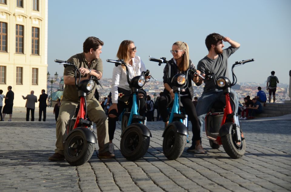 Prague: E-Bike/E-Scooter Viewpoint Tour - Letná Park: Vltava panoramas, bridges, and the Metronom
