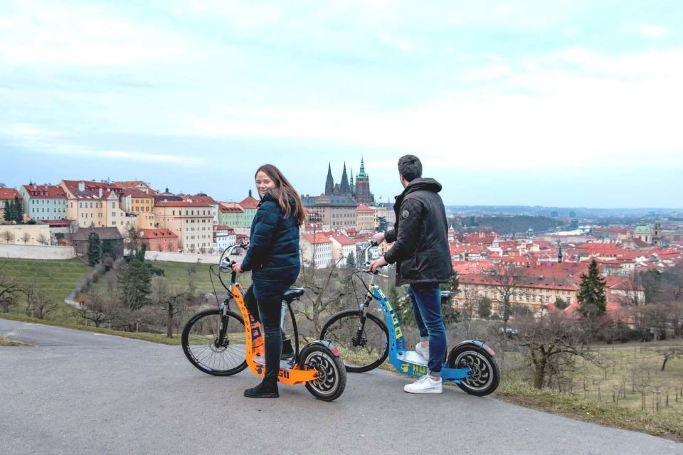 Prague: E-Bike/E-Scooter Viewpoint Tour - Jewish Quarter ride-through: Rudolfinum and Saint Agnes