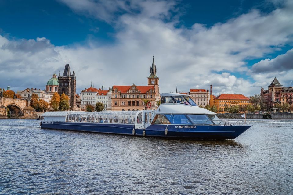 Prague: Evening Vltava River Eco Cruise with Prosecco - What’s Included: Prosecco, Wi‑Fi, and the Audio Map Plan