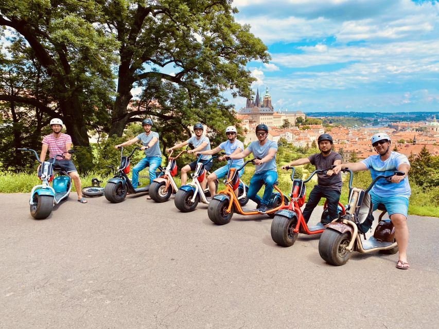 Prague: Fat Tire E-Scooter Guided Tour - Josefov and Old Town Square: Jewish Prague without the gridlock feel