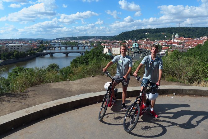 Prague Fat Tire or Regular Scooter City Tour - Stop 5: Petrin Tower—Seeing It Without the Climb