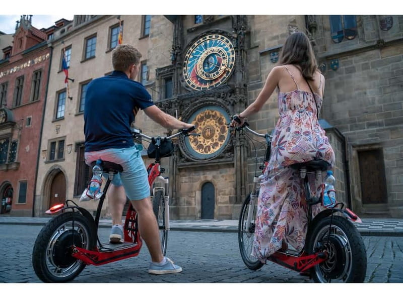 Prague: Fat Tire or Regular Scooter Tour with A Local Guide - From river viewpoints to Old Town icons you actually remember