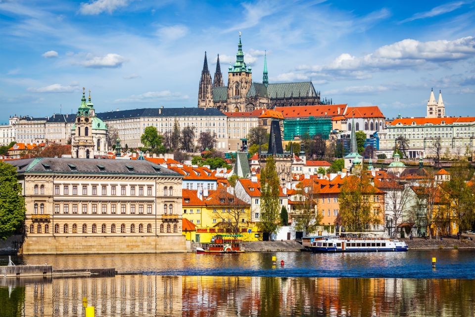 Prague: Full-Day Tour with Lunch and River Boat Cruise - Walking the former Jewish ghetto: Old-New Synagogue and the cemetery area