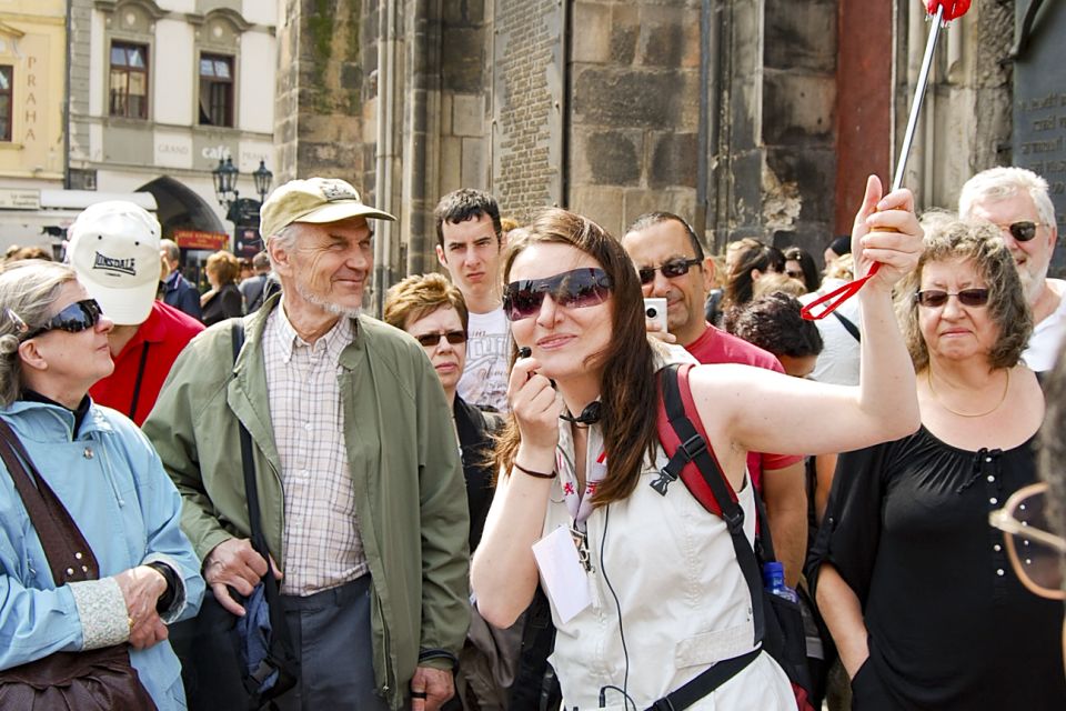 Prague: Full-Day Tour with Lunch and River Boat Cruise - Tram up to Prague Castle: Old Royal Palace, St. George, and the Royal Garden views