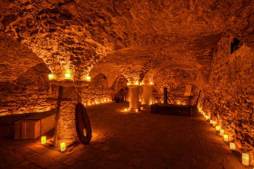 Prague: Ghosts, Legends, Medieval Underground & Dungeon Tour - The alchemy laboratory and the Golem myth that people still repeat