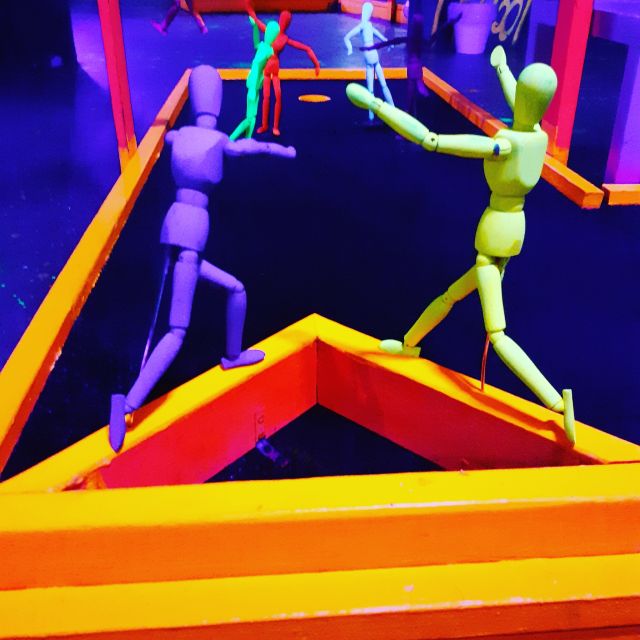 Prague: Glow Golf Mini Golf Game by UV Light - The Course: 18 Holes in UV Light (and Why That Matters)