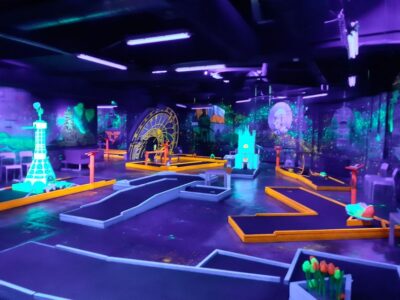 Prague: Glow Golf Mini Golf Game by UV Light - Getting There: Michalská Address and the Best Time Window