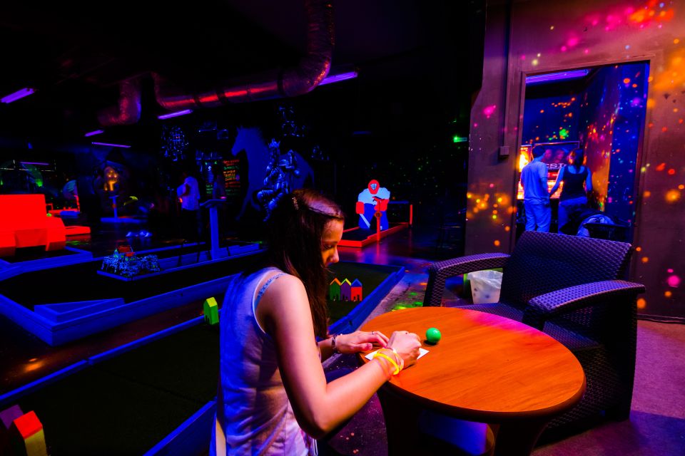 Prague: Glow Golf Mini Golf Game by UV Light - Value Check: Does $12 Really Make Sense in Prague?
