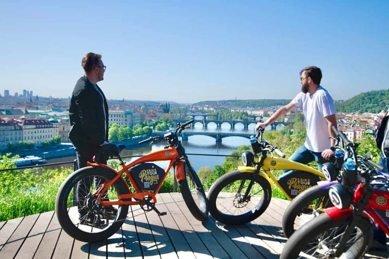 Prague: Grand City Tour on Fat e-Bike - 2 Hours, Many Sights: How the Route Flows