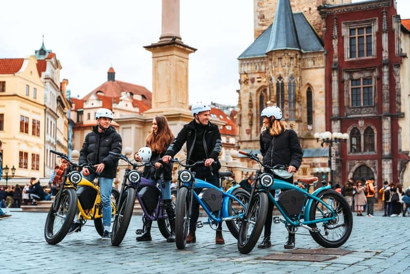 Prague: Grand City Tour on Fat e-Bike - Lesser Town Highlights: Architecture Stops You’ll Remember