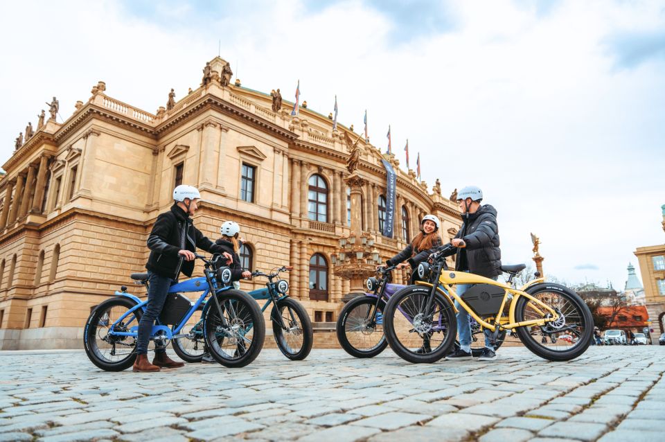 Prague: Grand City Tour on Fat e-Bike - Letná Park Views and the Giant Metronome Photo Break