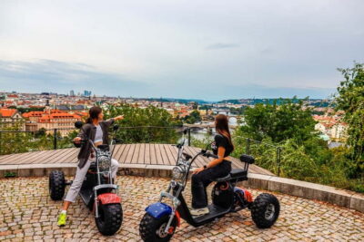 Prague: Guided Sightseeing Tour by Electric Trike - Getting started at Štěpánská 55: training, helmets, and quick rules
