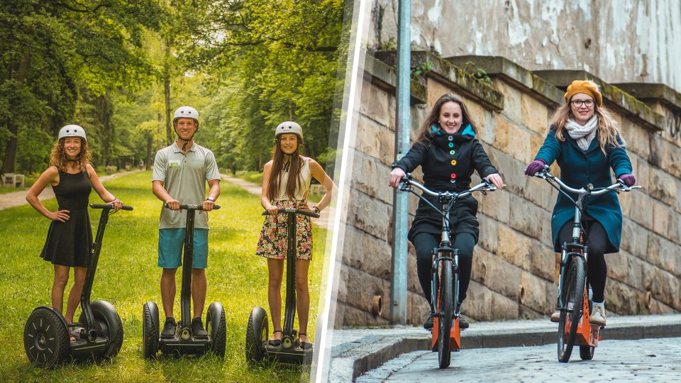 Prague Highlights: Segway & E-Scooter Tour with Taxi Pick-Up - Guides, languages, and the “right pacing for your group”