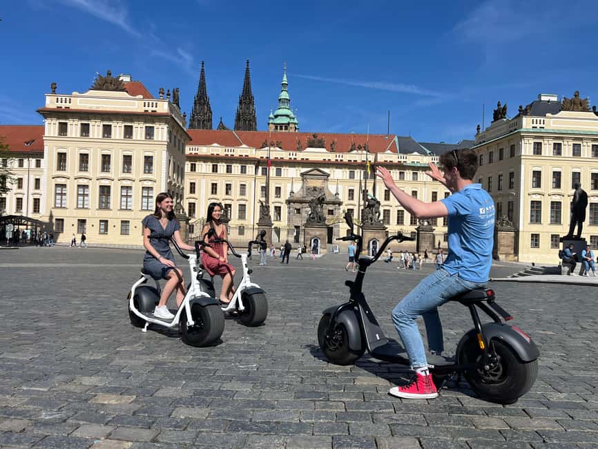 Prague Highlights: Segway & E-Scooter Tour with Taxi Pick-Up - Taxi pickup from your hotel and the meeting point