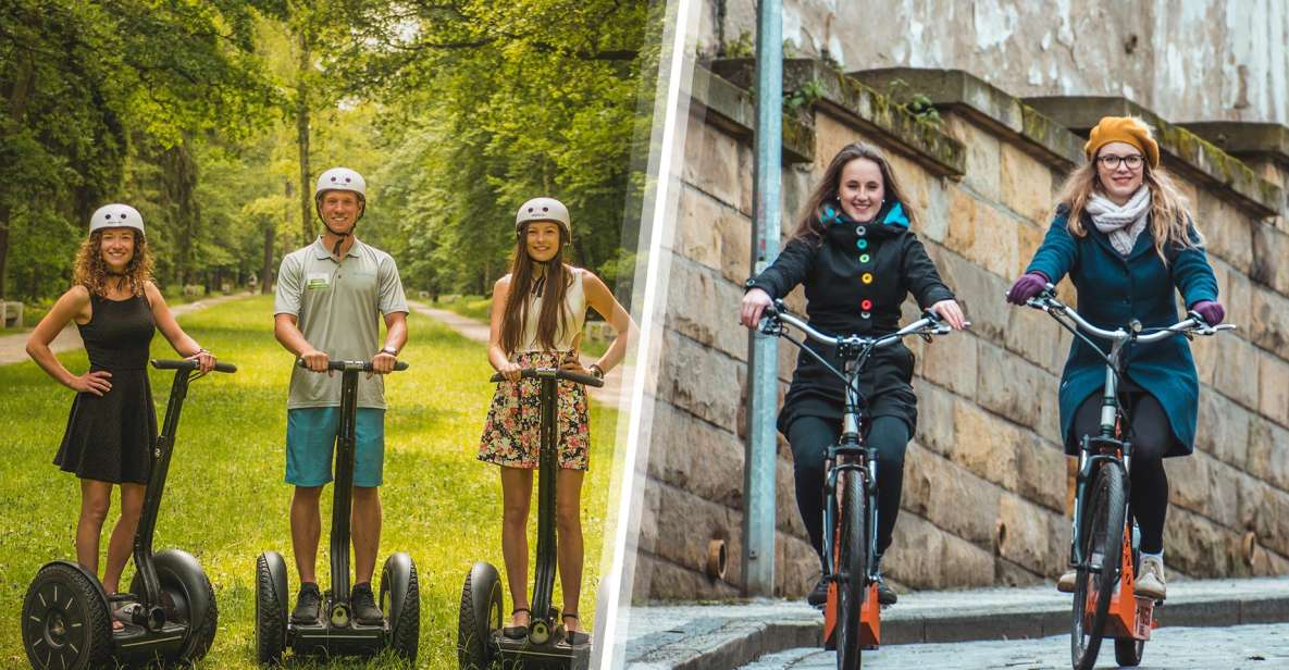 Prague Highlights: Segway & E-Scooter Tour with Taxi Pick-Up - What’s included in the $90 value