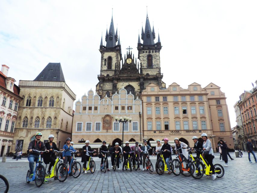 Prague: Highlights Tour on e-Scooter or eBike - Charles Bridge and the central bridge corridor (with real photo breaks)