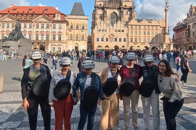 Prague Immersive Tour: Travel back in time with virtual reality - Prague VR time travel, but with real streets under your feet