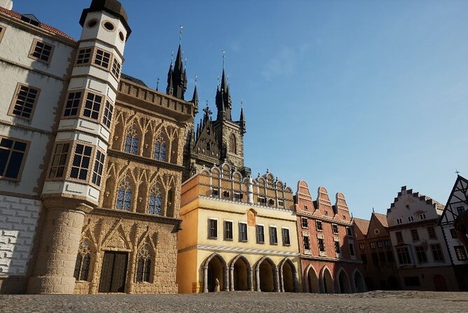 Prague Immersive Tour: Travel back in time with virtual reality - Stop 2: Charles Bridge from 1342, with Judith Bridge and Malá Strana context
