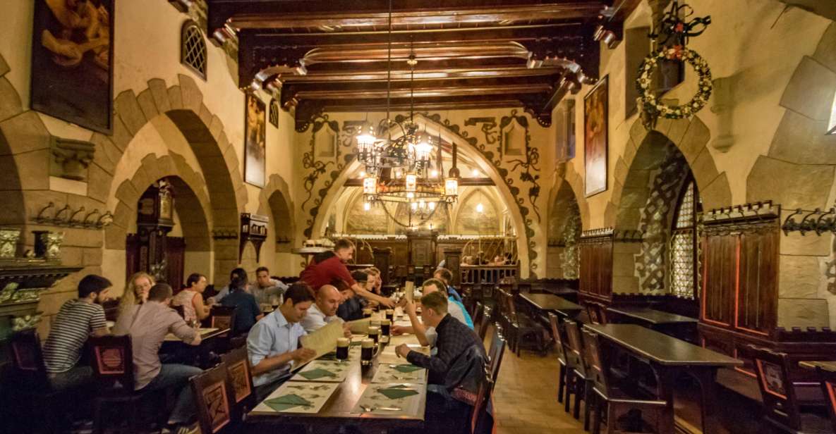 Prague: Legendary Beer Tour with Dinner - Key things to know before you go