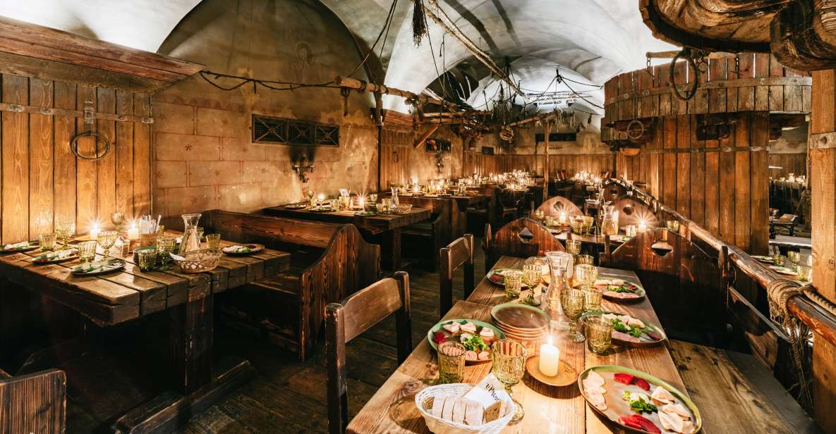 Prague: Medieval Dinner with Unlimited Drinks - Key points before you go