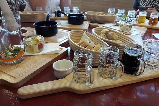 Prague Mini-Breweries Beer Tour with Czech Appetizers - New Town walking: moving through Nove MEsto without getting lost