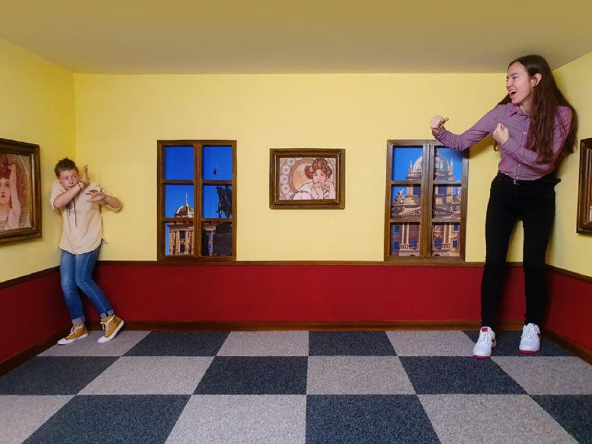 Prague: Museum of Fantastic Illusions Entry Ticket - Pair It With 1922 Myšák Café: A Soft Landing After the Optical Chaos