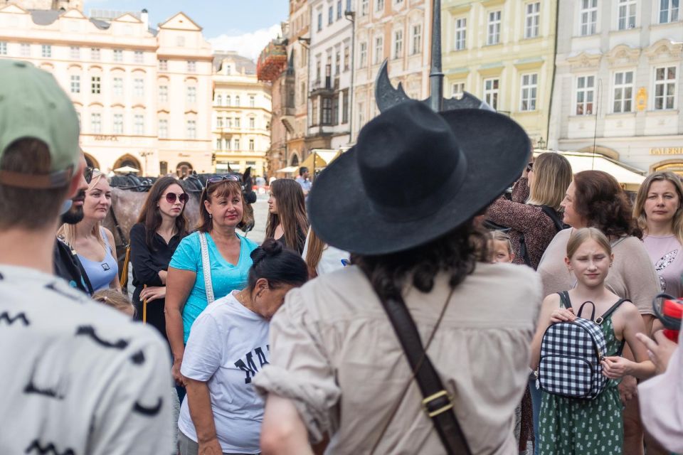 Prague: Nightwatchman of Prague Walking Tour - Powder Tower to Ovocný trh: Getting the 1600s Map in Your Head