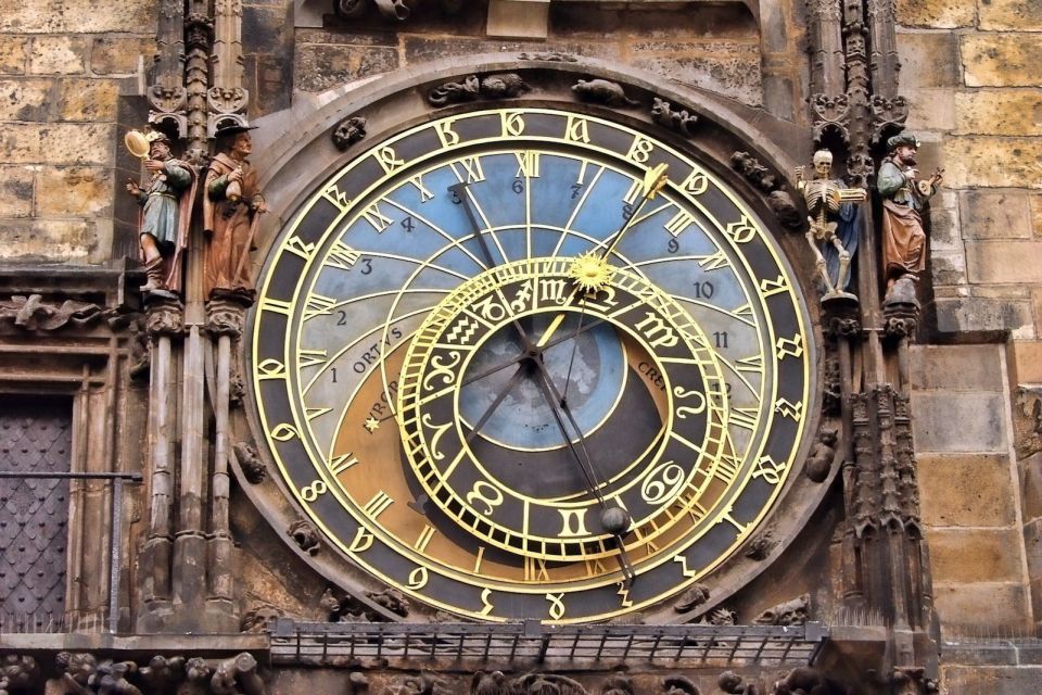 Prague: Old Town and Jewish Quarter Guided Tour in German - Prague Astronomical Clock: When Gothic Design Becomes Understandable