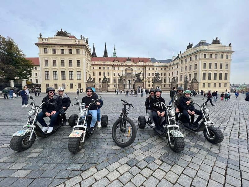 Prague: Panoramic Viewpoints Guided Electric Tricycle Tour - Pace, timing, and what the “5 minutes to 3 hours” range really means
