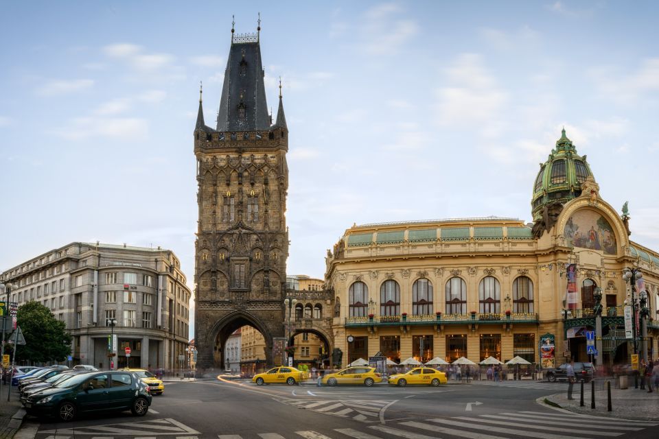 Prague: Powder Gate Tower Entrance Ticket - The 186-Step Climb to 44 Meters: Plan for Stairs and Tight Turns