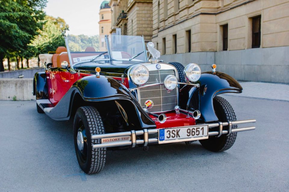 Prague: Private Tour by Vintage Car - Old Town’s big hits: St. Nicholas, the Clock, and the church spires
