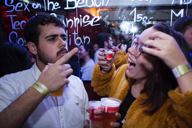 Prague Pub Crawl with Unlimited Drinks & 5 story club Entry - Chapeau Rouge: the unlimited drink hour where absinthe often shows up