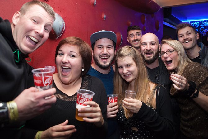 Prague Pub Crawl with Unlimited Drinks & 5 story club Entry - Karlovy Lazne: VIP entrance and the 5-story club finish