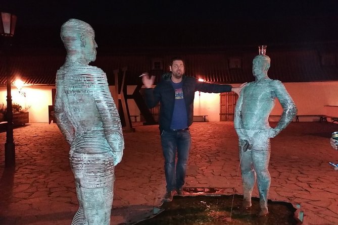 Prague Riverside Party - Stop 1: Kampa Park and the Irreverent Art Side of Prague