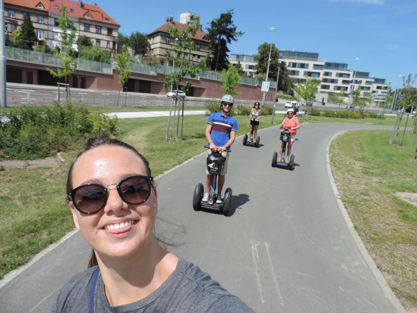 Prague: Segway Sightseeing Live-Guided Tour - Strahov Stadium and Maxe van der Stoela Park: big sights, smooth riding