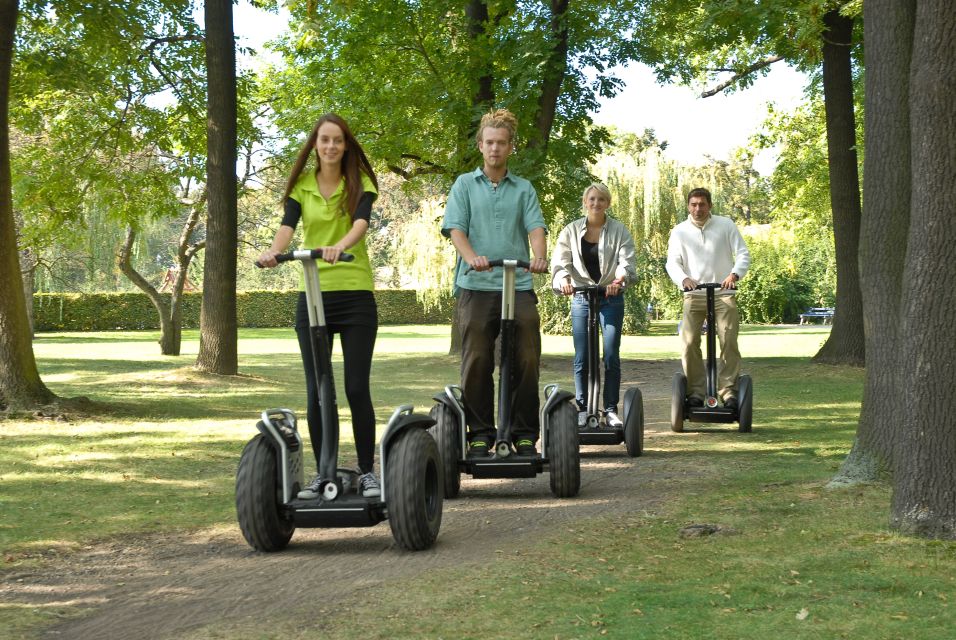 Prague: Segway Sightseeing Live-Guided Tour - Meeting by the Embassy of Japan office, plus the minibus transfer