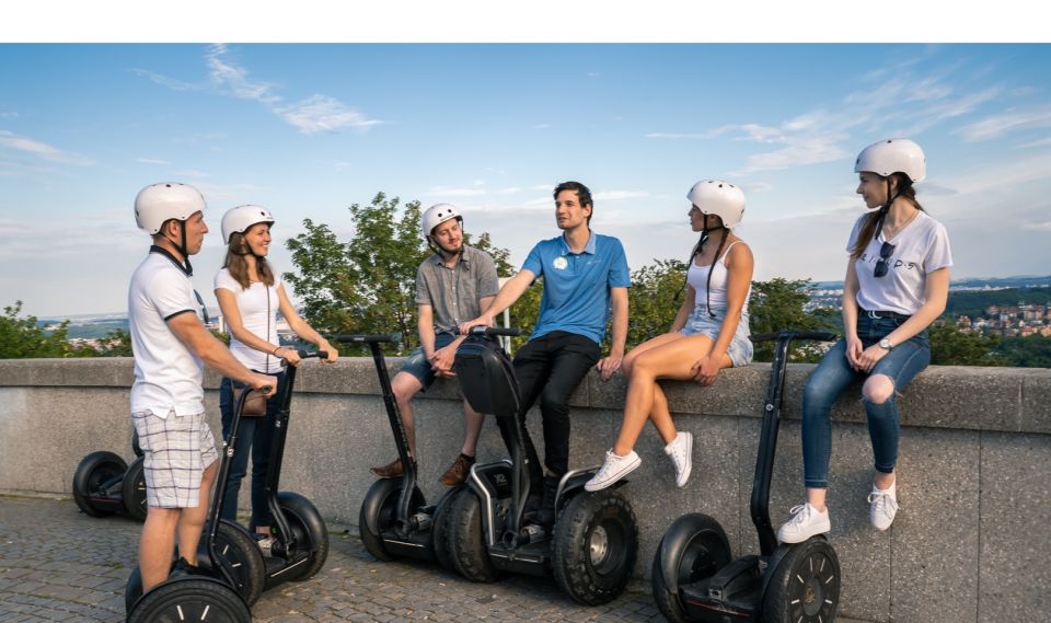 Prague: Shared Group/Private Segway Tour with Hotel Transfer - Sacré Coeur, Smíchov, and Kinsky Garden: Ending on City Texture