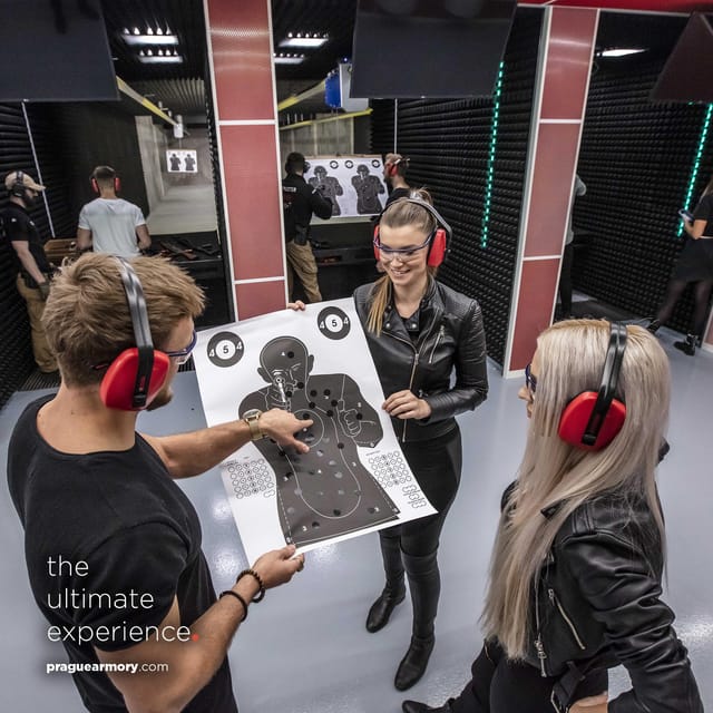 Prague: Shooting Range Experience - Prague Armory and the Big-Firearm Menu You Can Actually Try
