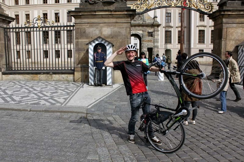 Prague: Small Group or Private Bike City Tour - From Štvanice Island to Letná: river light, quick photo breaks, and skyline angles