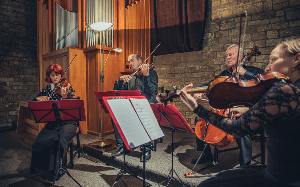 Prague, St. Martin: The Best of World & Czech Music - Old Prague Music Ensemble: why a quartet works so well in a small church