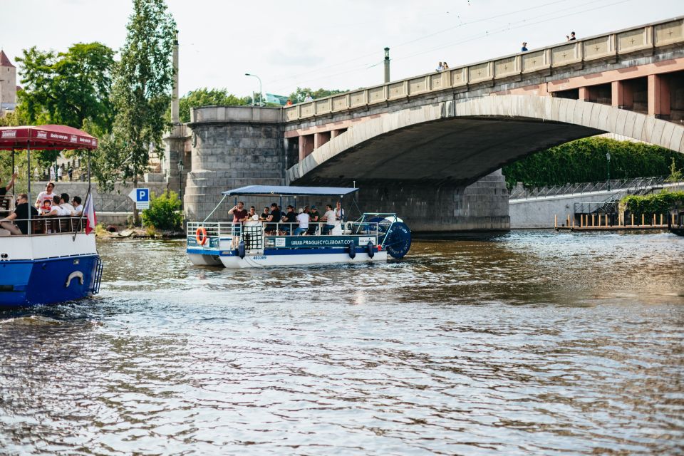 Prague: Swimming Beer Bike on A Cycle Boat - Key things you should notice before you go