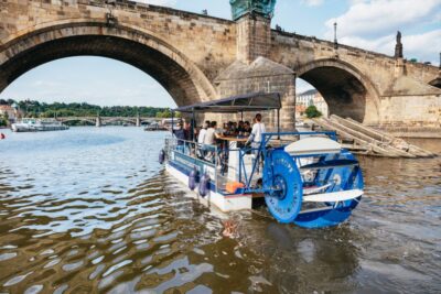 Prague: Swimming Beer Bike on A Cycle Boat - Price and value: what $518 per group actually means