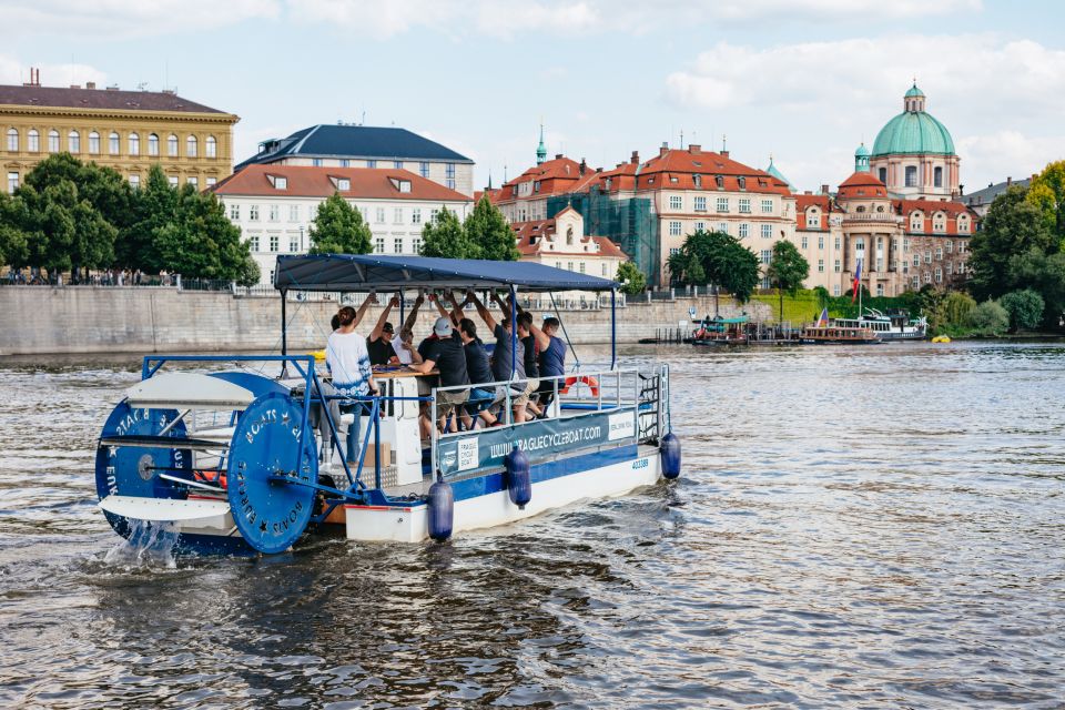 Prague: Swimming Beer Bike on A Cycle Boat - Who should book this beer bike cycle-boat tour