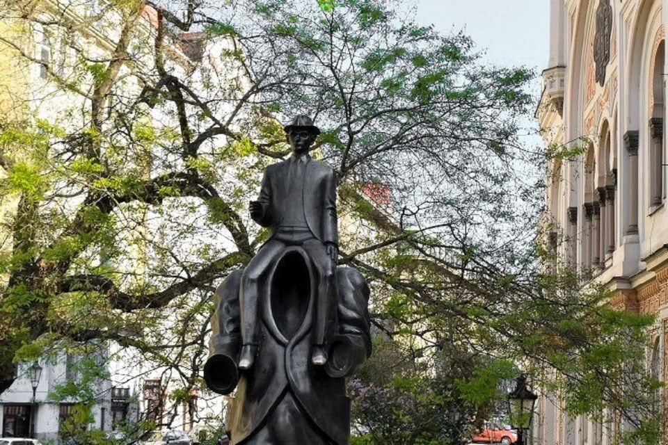 Prague Through the Eyes of Franz Kafka 2.5-Hour Tour - Walking by Kafka’s family apartments and learning where he studied