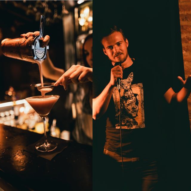 Prague: Thursday Night Stand Up Comedy In English - Kontakt Bar in Prague 1: why this lounge setup works