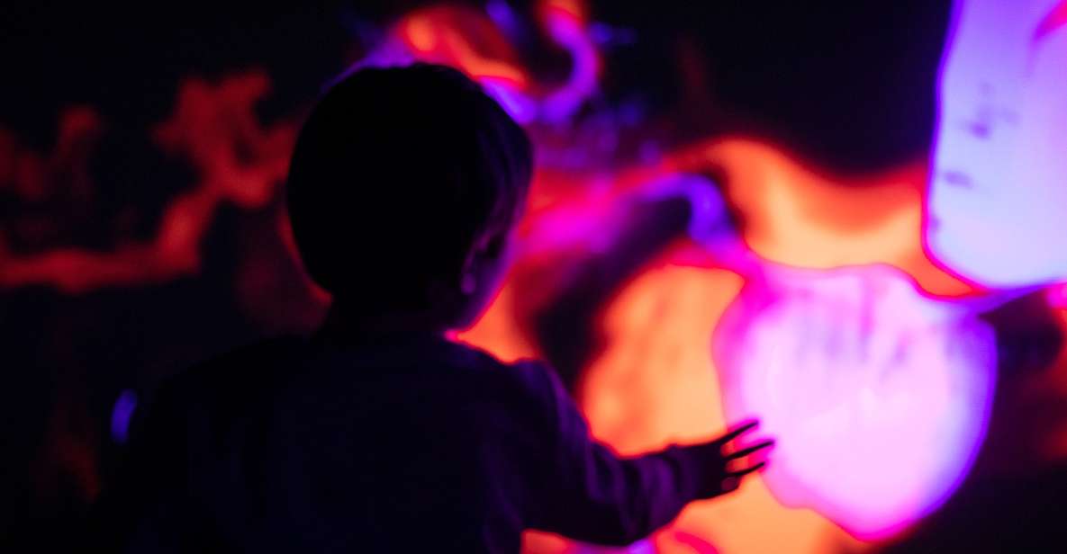 Prague: Ticket to Audiovisual Light Art at Lumia Gallery - How the interactive parts work (and what to do with them)