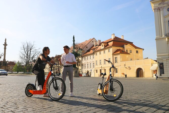 Prague Trike & e-Scooter Tour: Castle Viewpoints & Charles Bridge - How the time-based route works (and why short options aren’t faster)