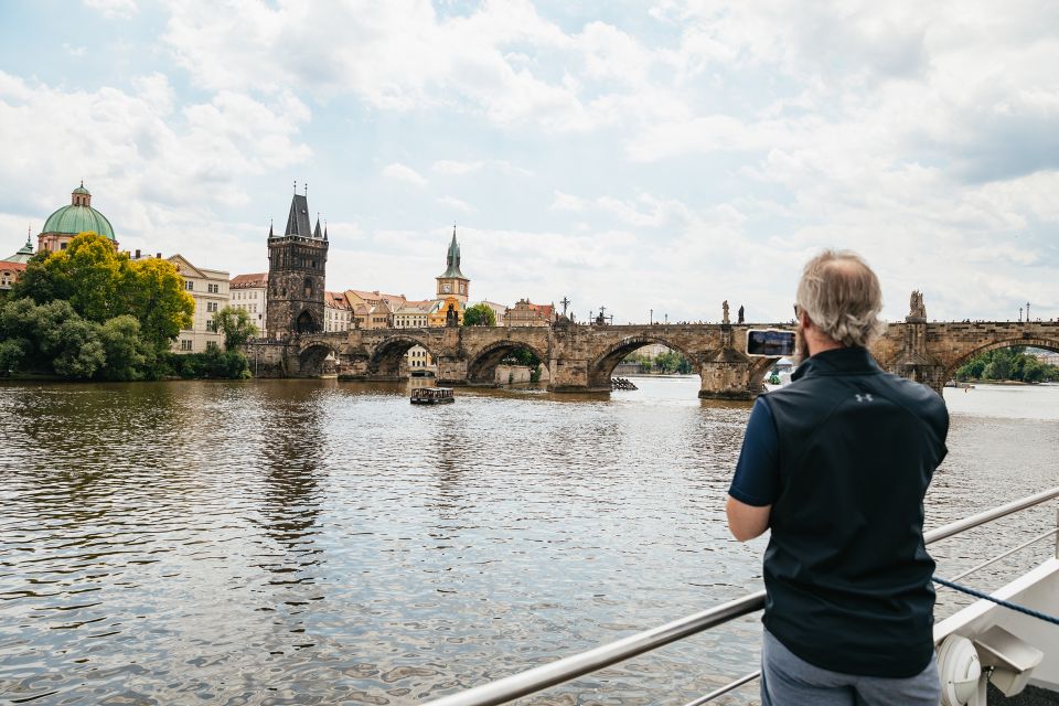 Prague: Vltava River Lunch Cruise in an Open-Top Glass Boat - Pier 3A and QR boarding: getting on the boat without stress